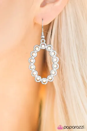 Paparazzi Earring ~ SEA You In My Dreams - White