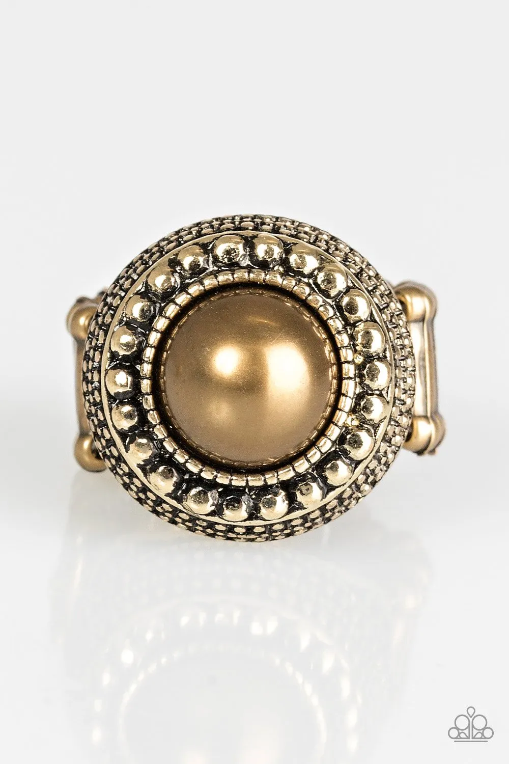 Paparazzi Ring ~ Bronx Beauty - Brass