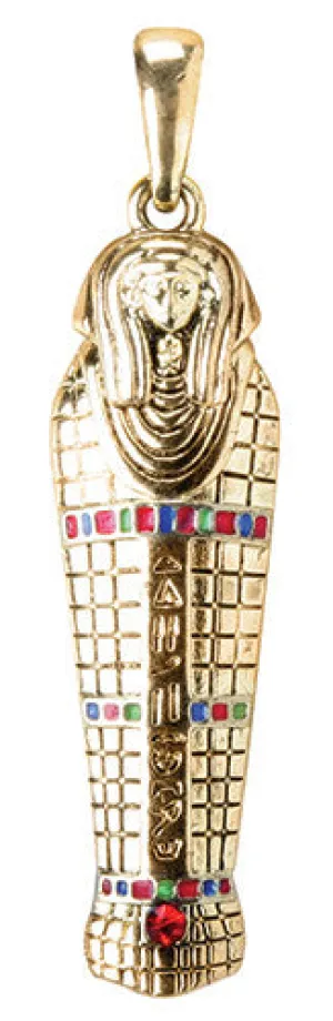 PHARAOH'S COFFIN PENDANT, C/30