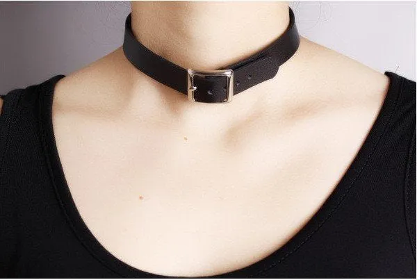 Pink Buckle Choker