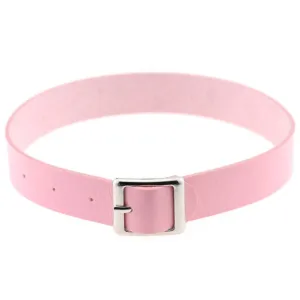 Pink Buckle Choker