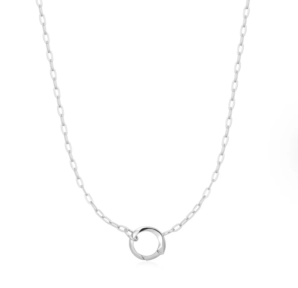 Pop Charm - Mini Link Charm Chain Connector Necklace - 2 colours