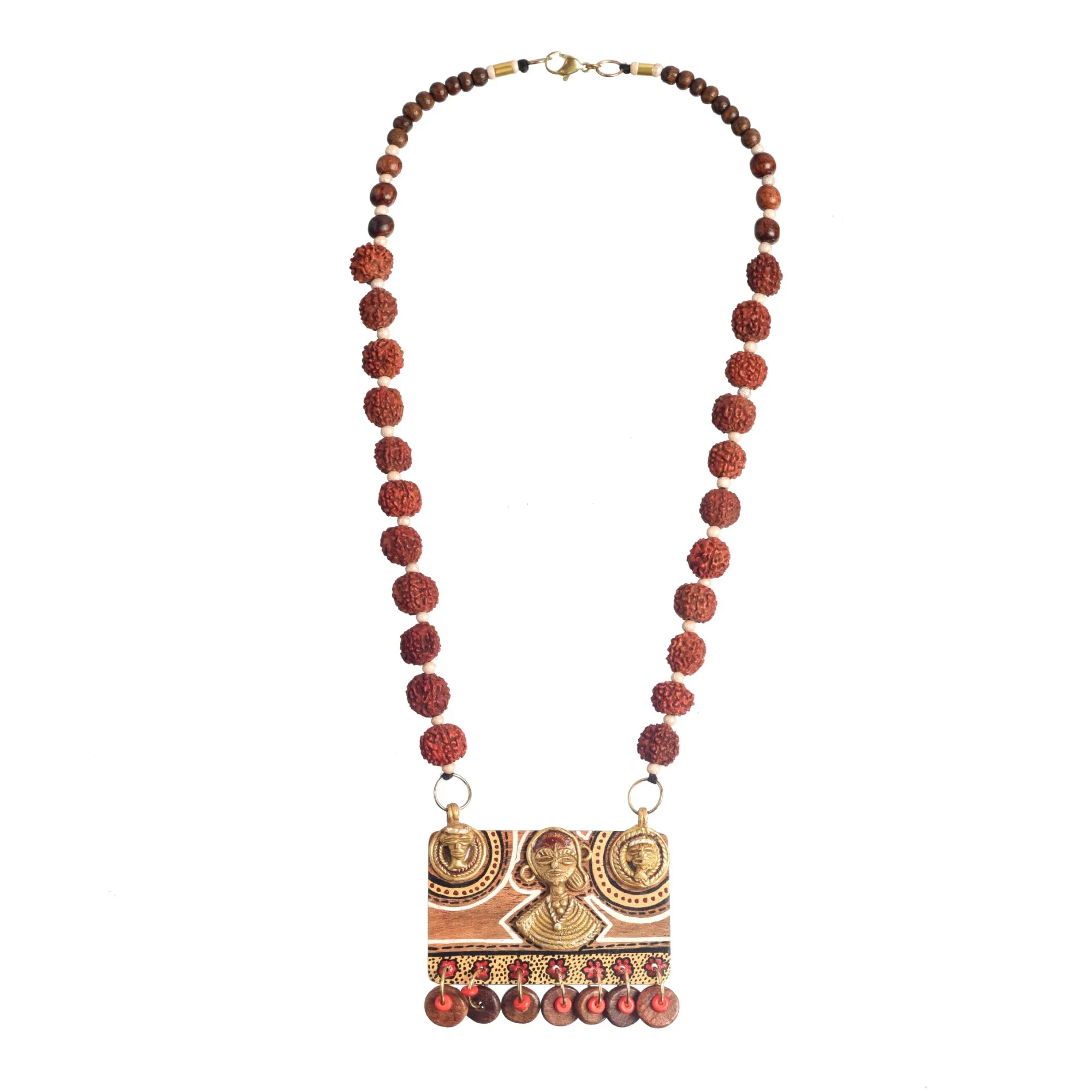 Queen's Trinity Handcrafted Tribal Necklace