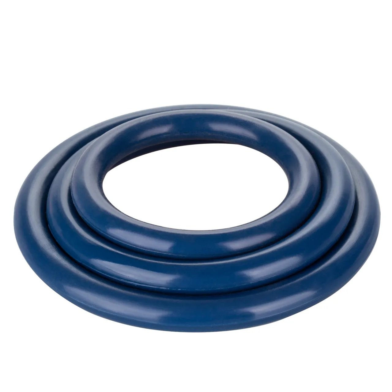 Rings! Tri Rings Cock Ring Set (3 Piece Set) - Blue