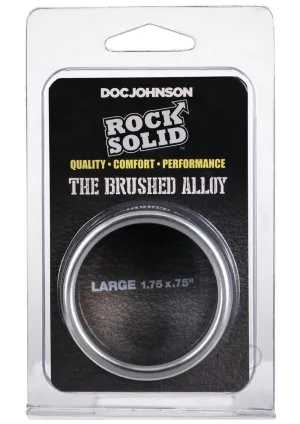 Rock Solid Brushed Alloy Large