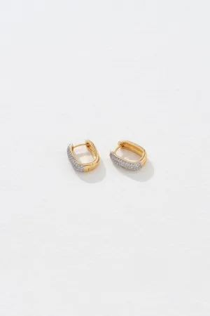 SAINTE EARRINGS SMALL - GOLD