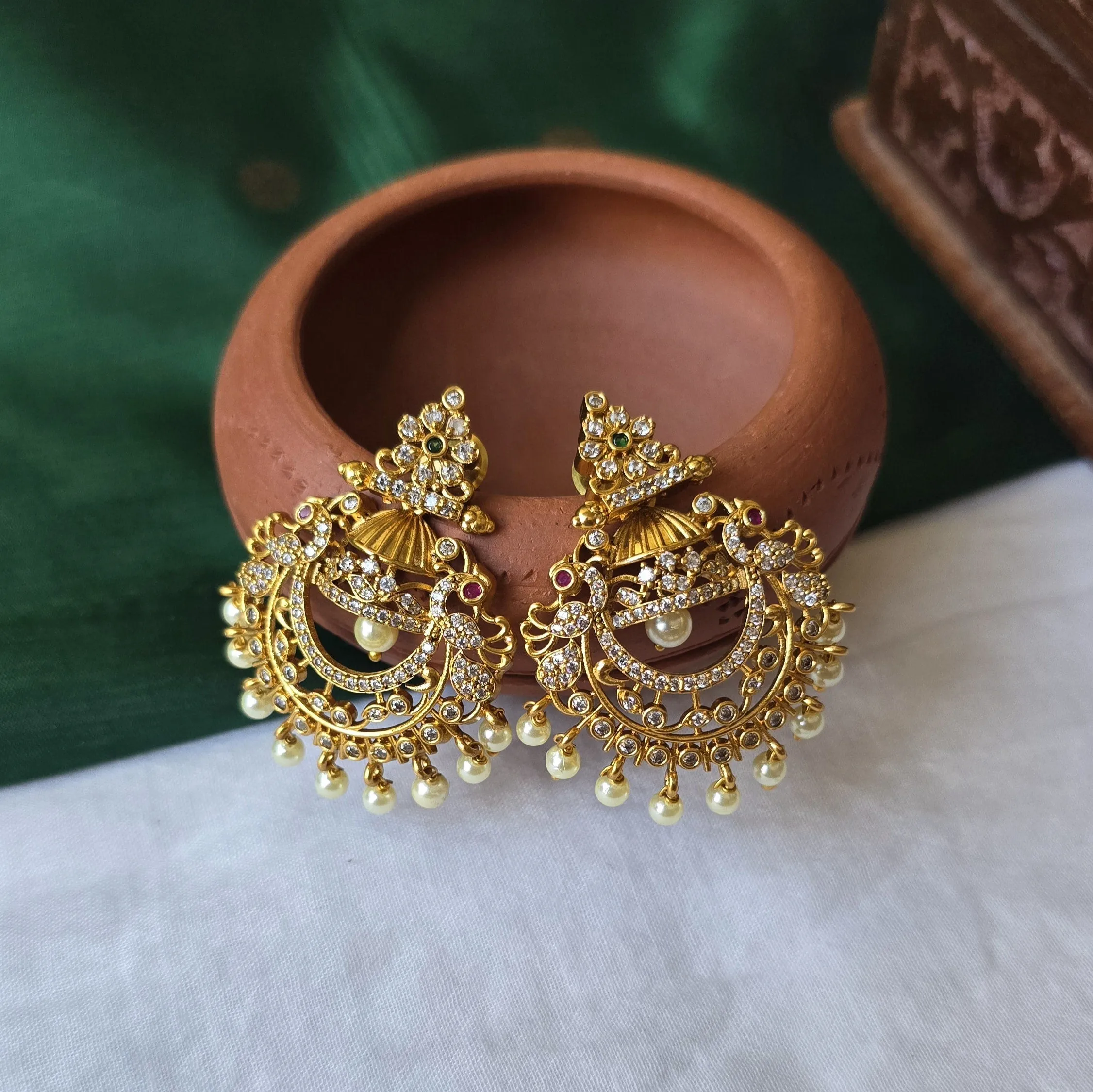 Small Chandbali Earrings