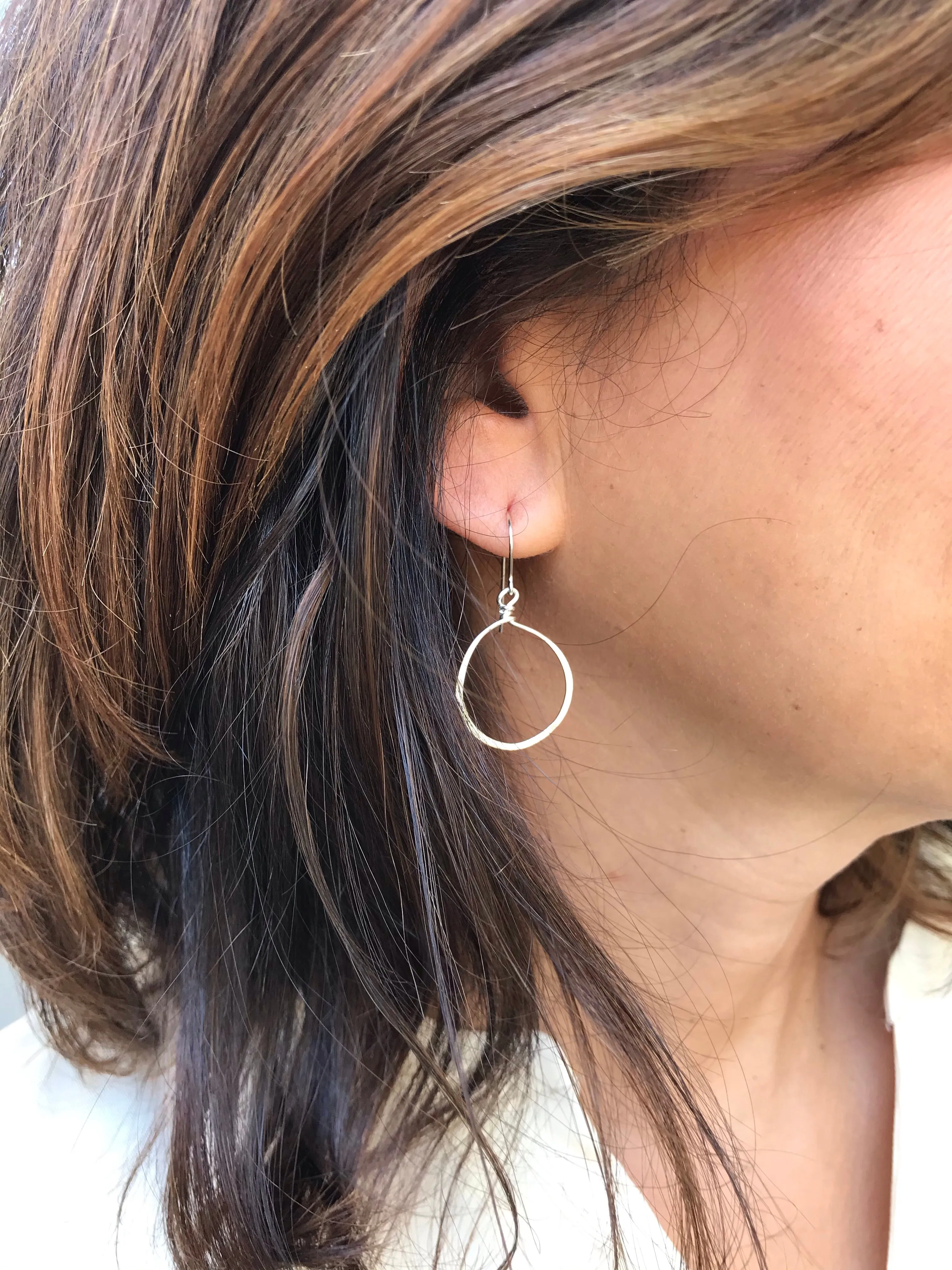 Small Circle Earrings