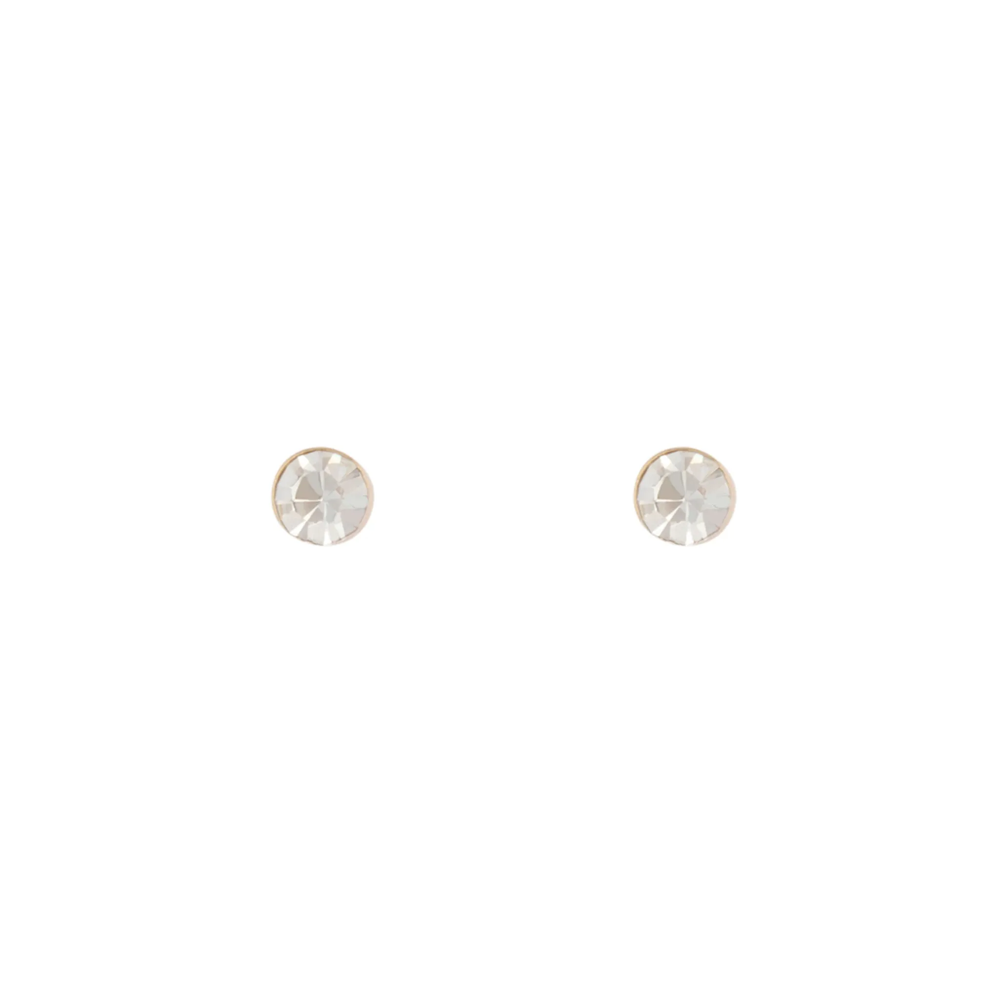 Small Diamante Stud Earrings