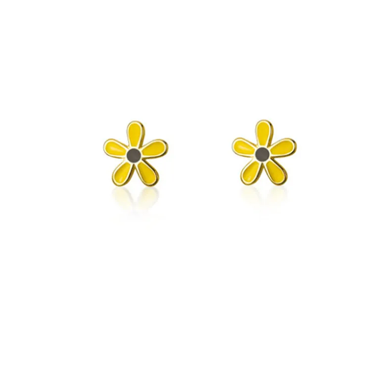 Small flower sweet ear jewelry