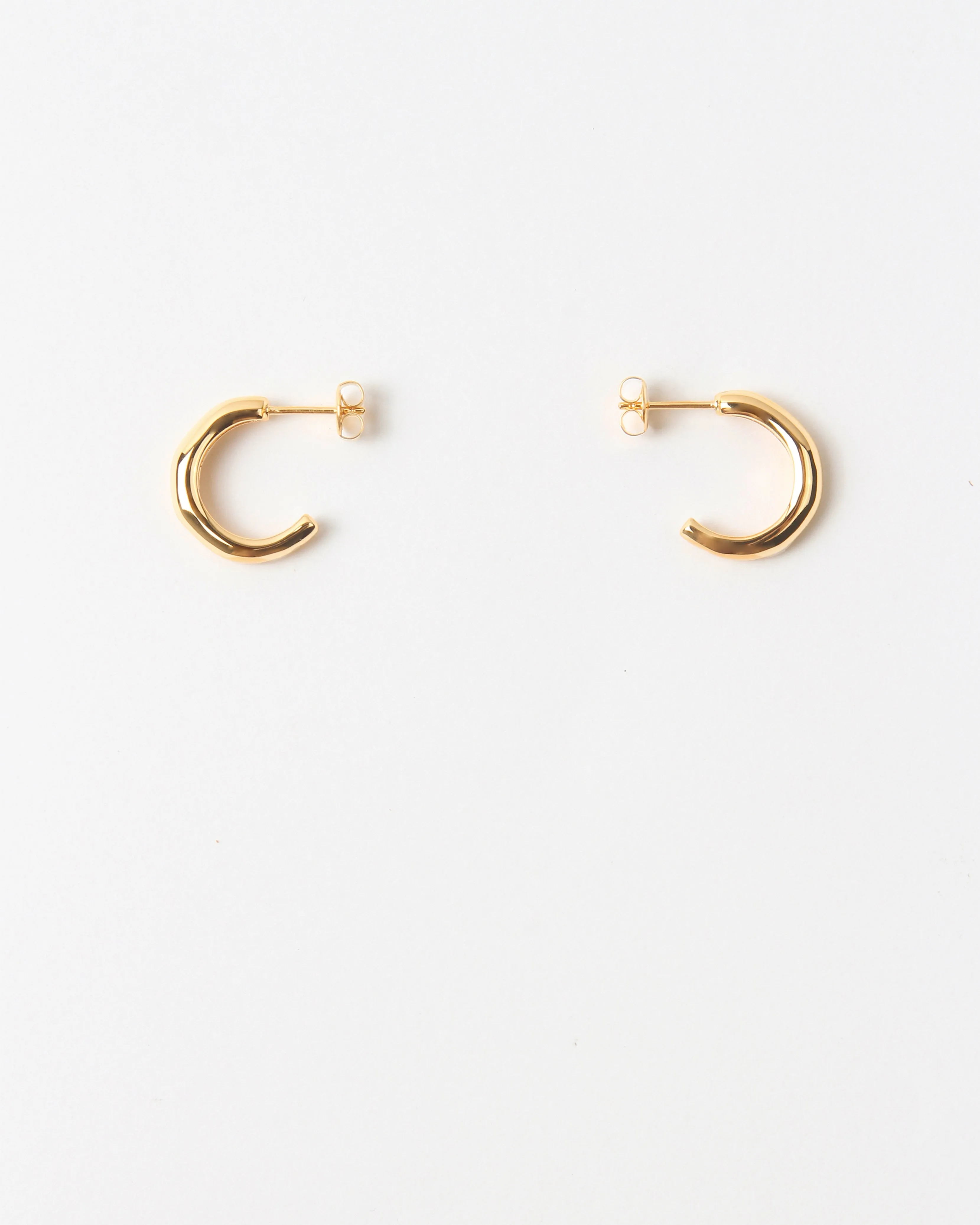 Small Hoops Gold Plated