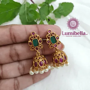 Small Matte Jhumki