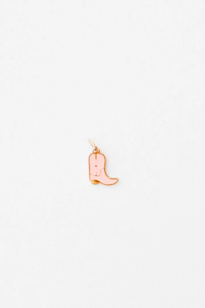 Small Pink Cowboy Boot