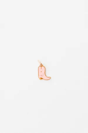 Small Pink Cowboy Boot