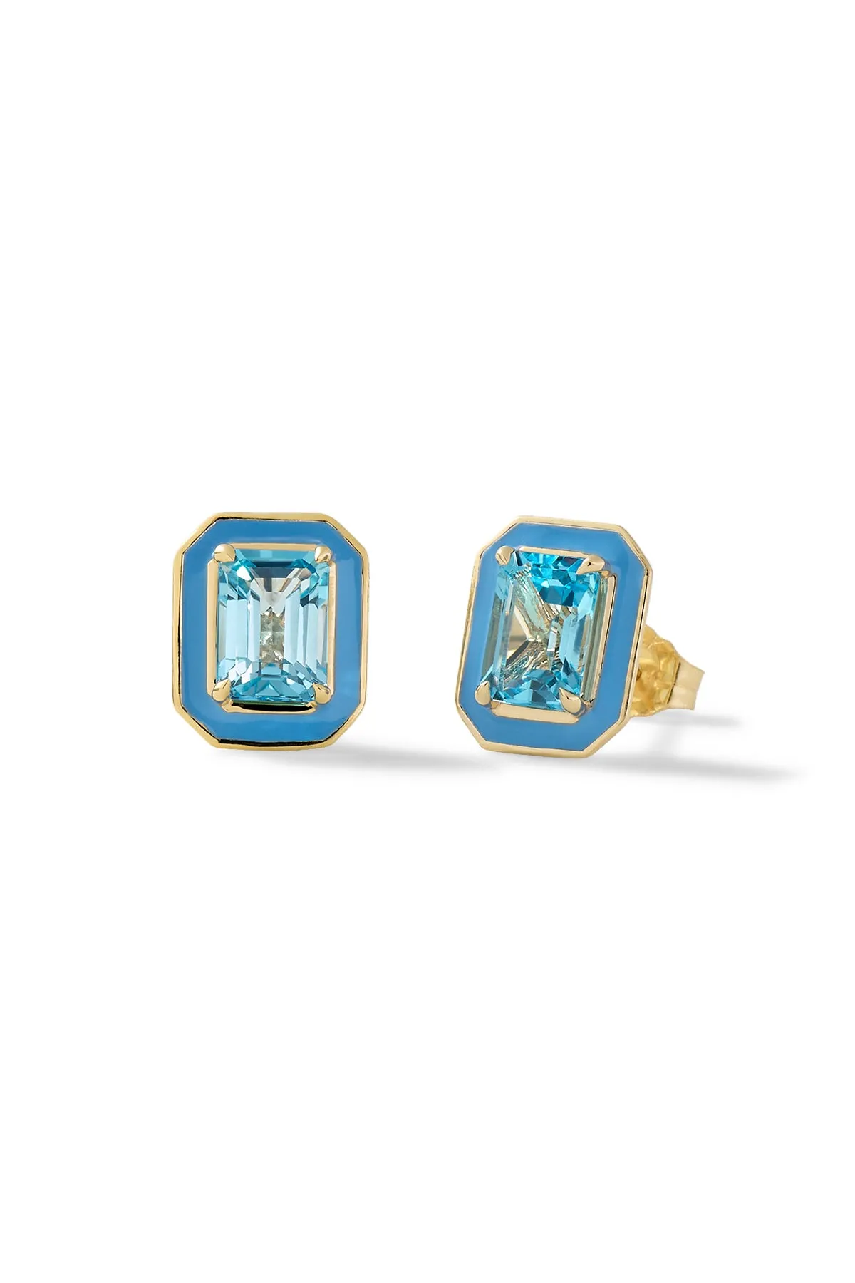 Small Rectangular Cocktail Studs