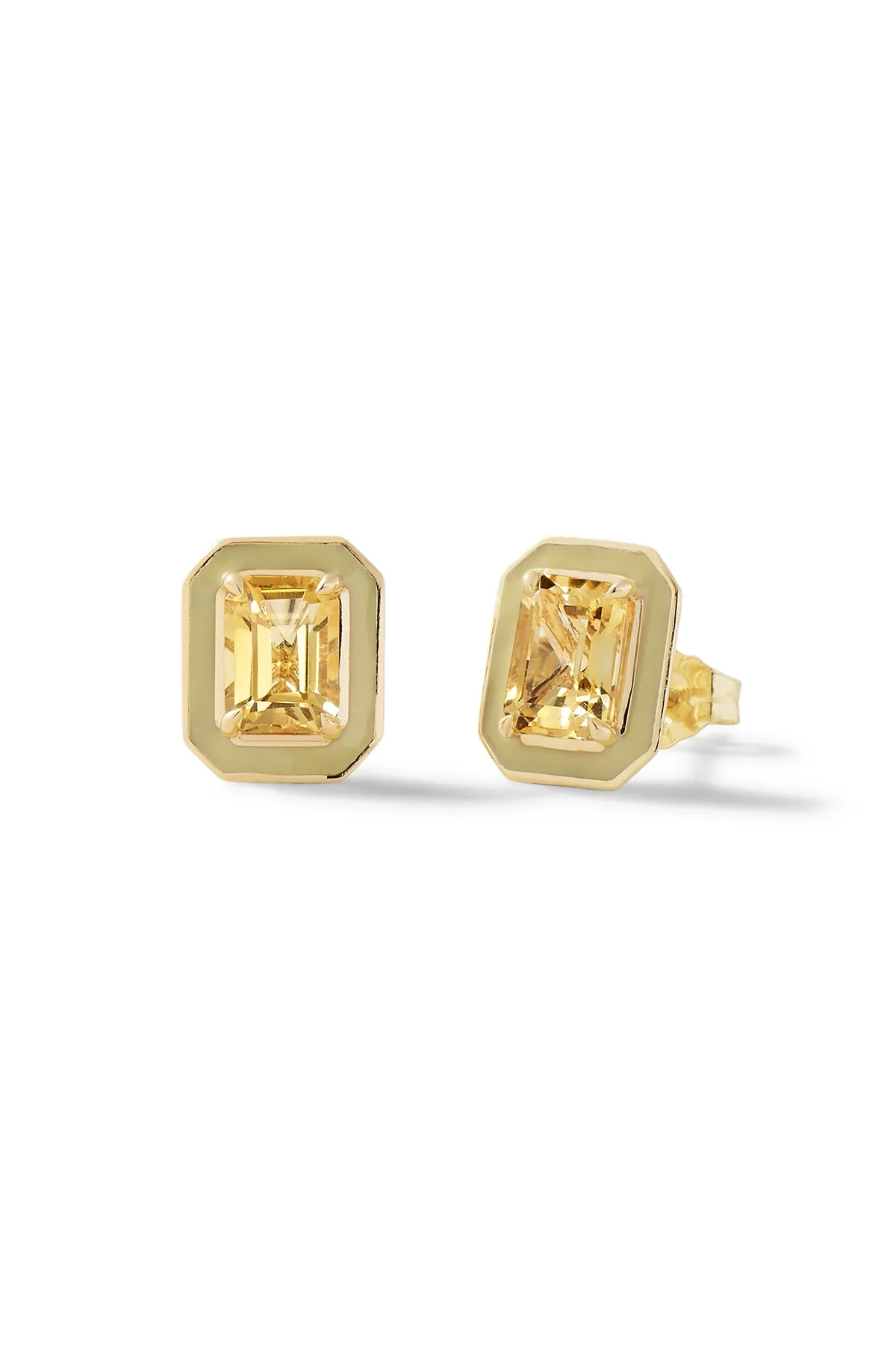 Small Rectangular Cocktail Studs