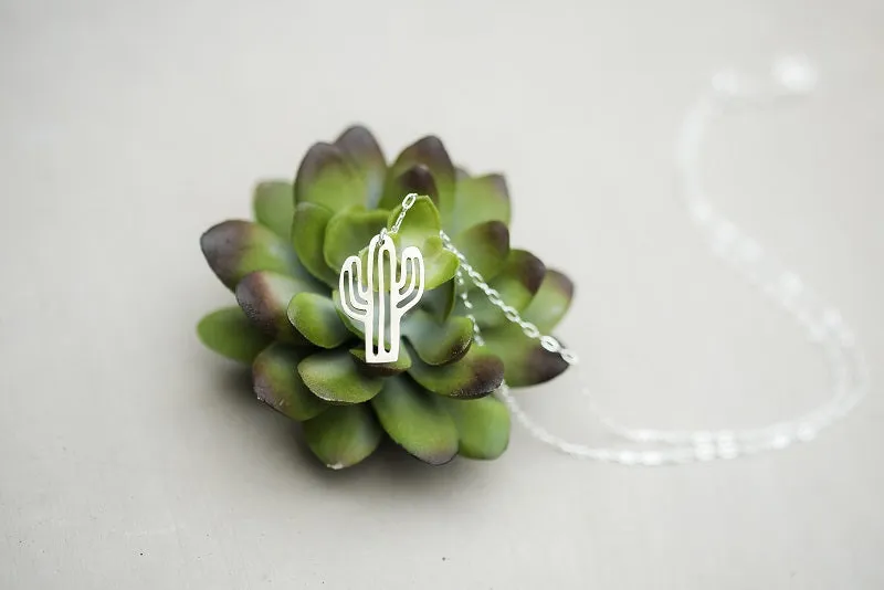 Sonora Cactus Necklace