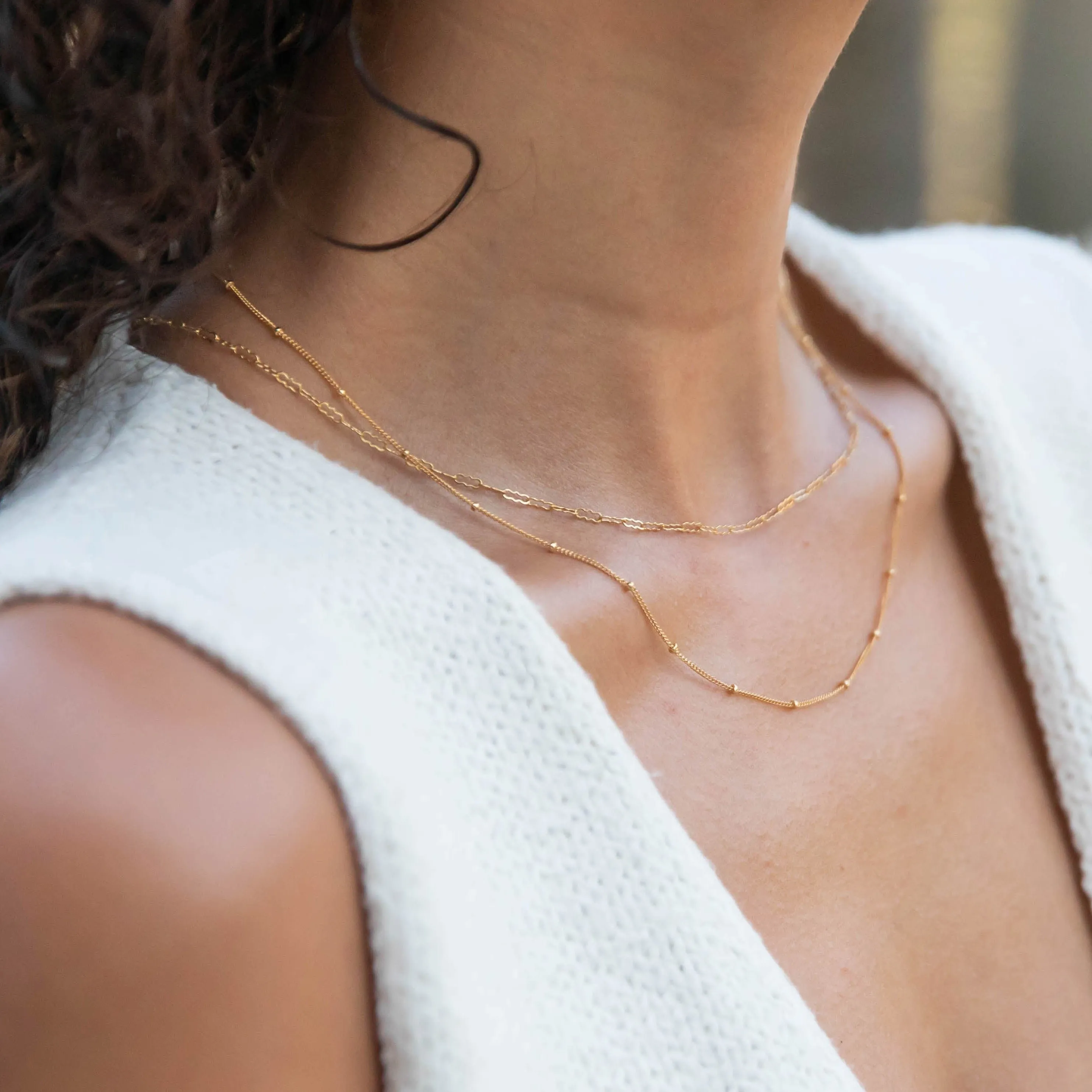 Spritz Layering Chain Necklace