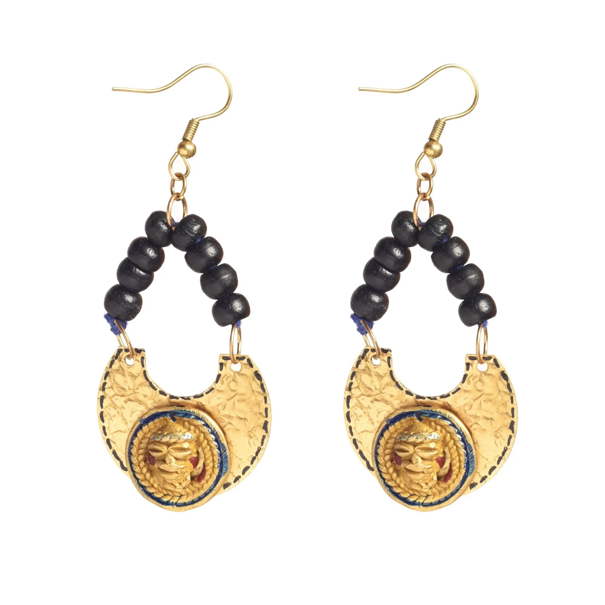 The Moon Queen Handcrafted Tribal Earrings