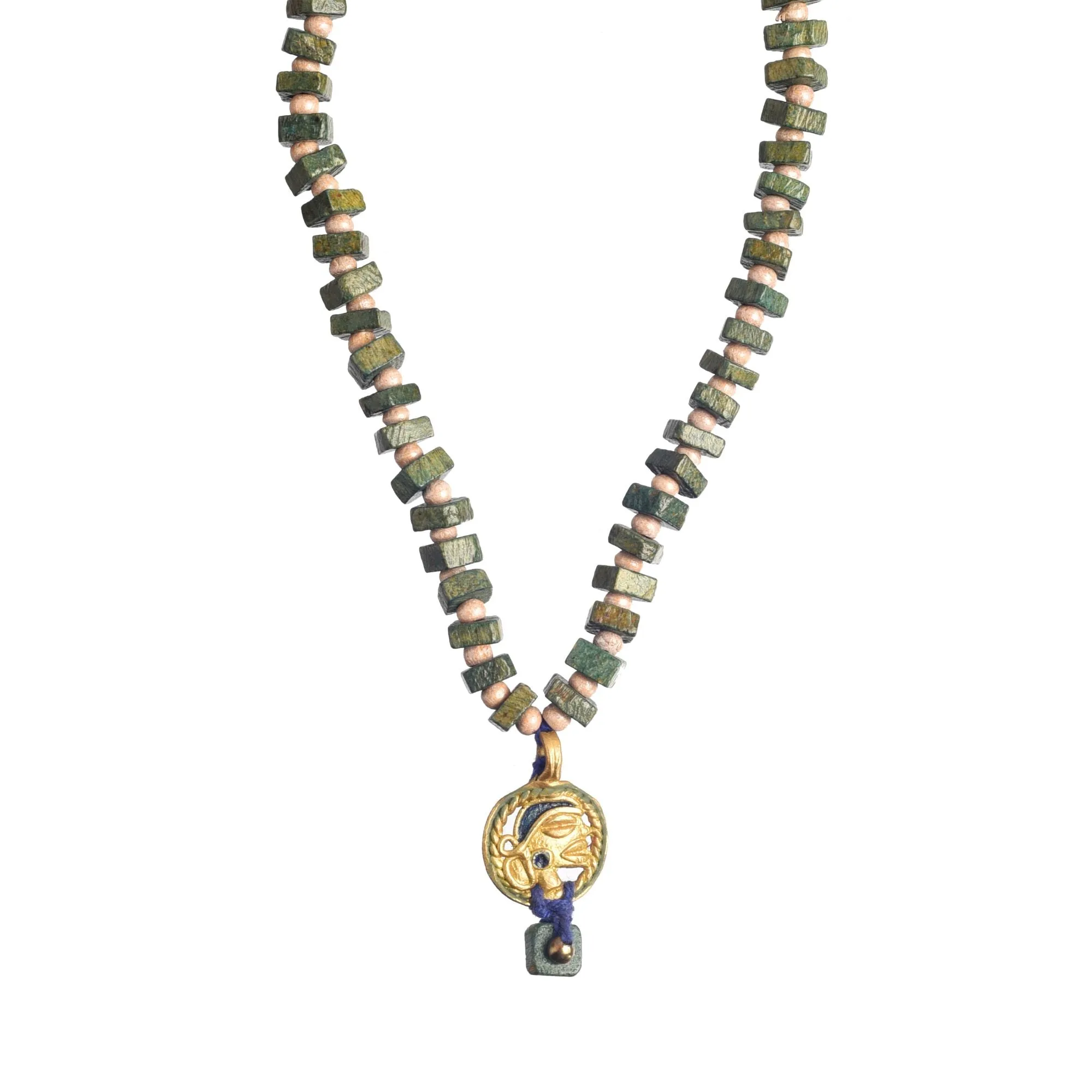 The Olive Queen Handcrafted Tribal Necklace