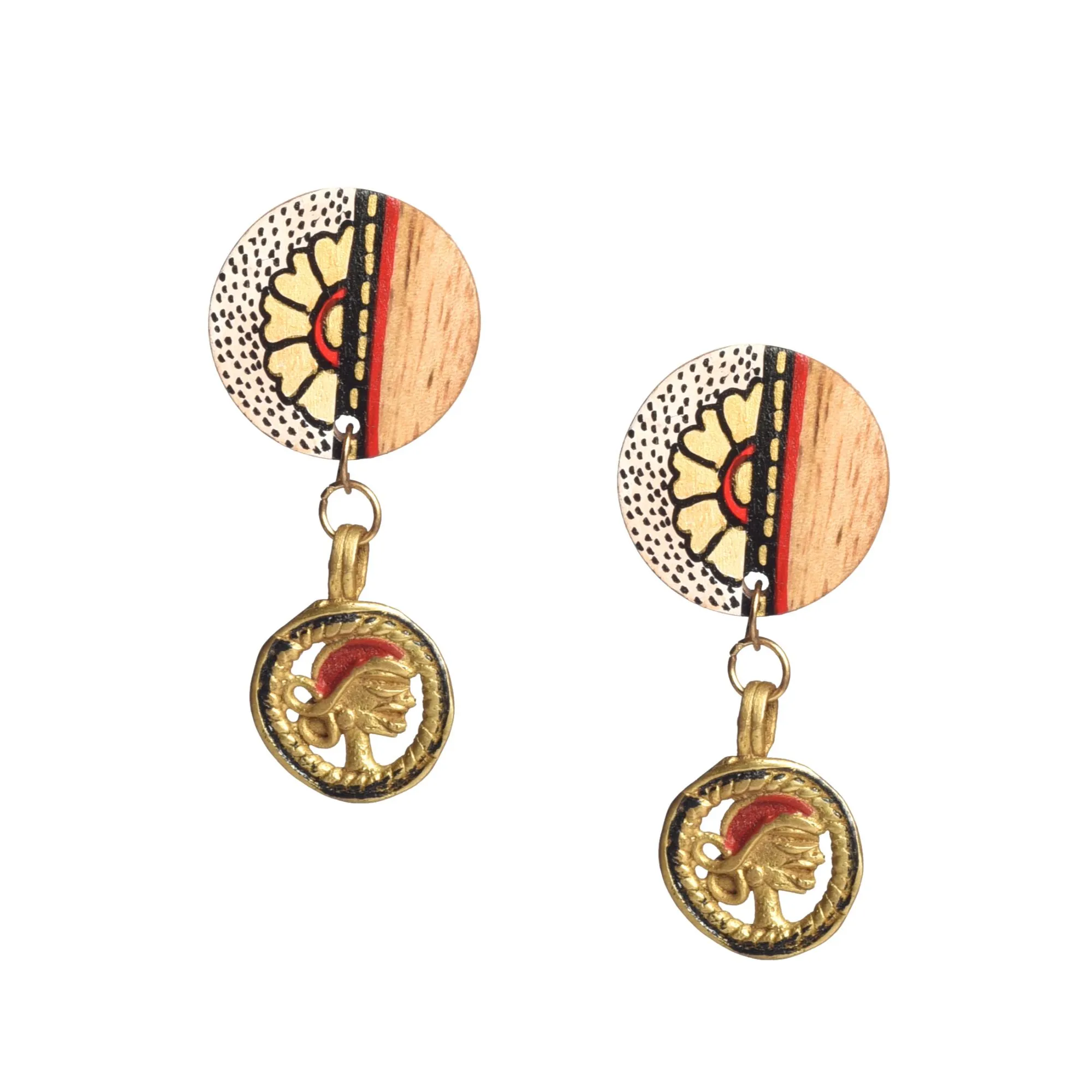 The Star Handcrafted Tribal Earrings