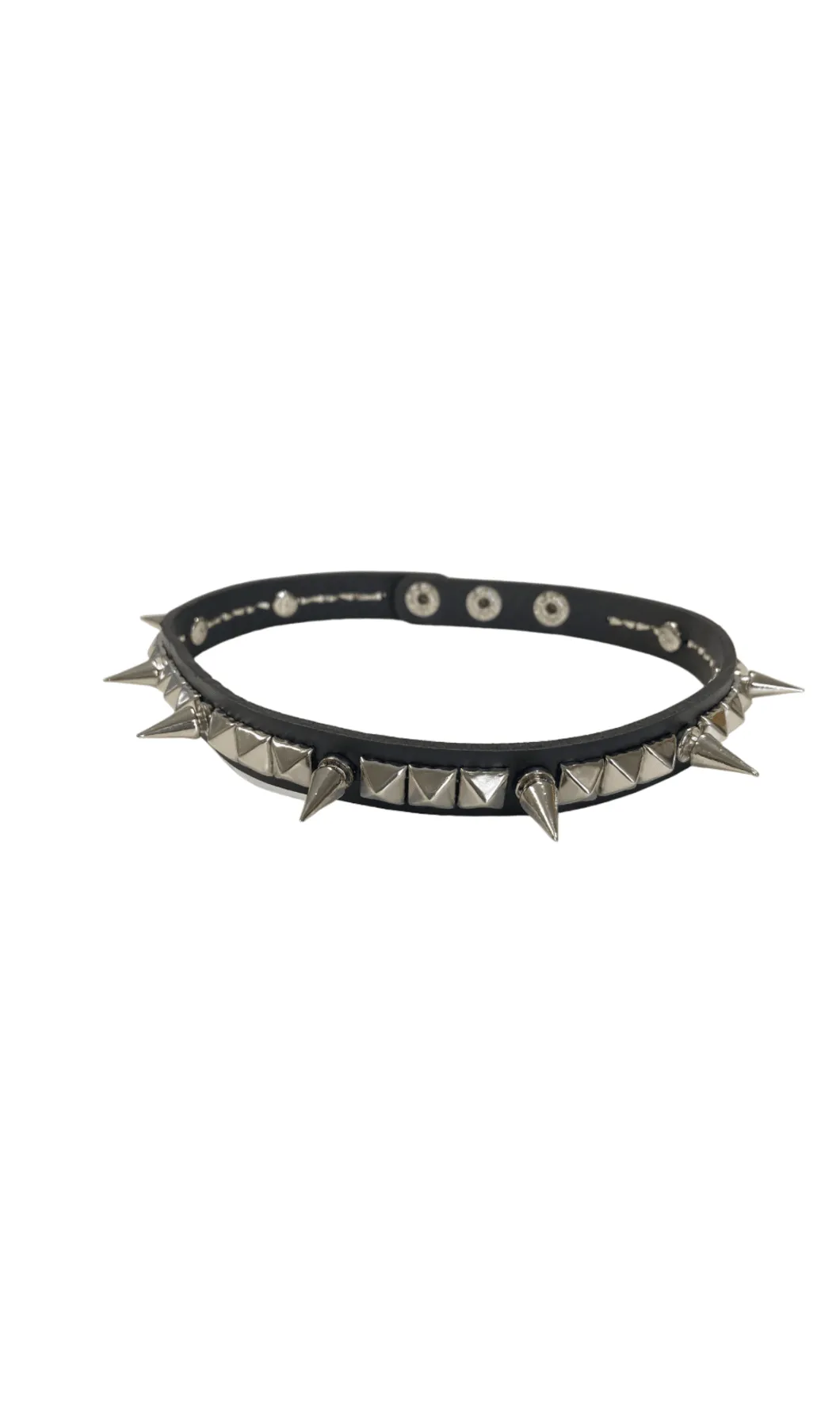 Thin Spike and Stud Choker