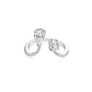 Tulip harmony diamond ring