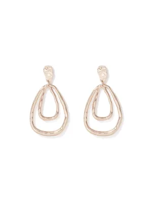 Tyra Texture Loop Earrings