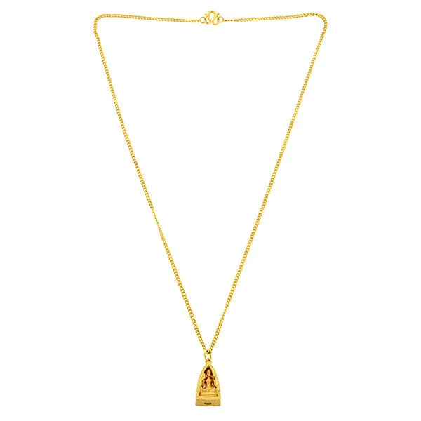 Vintage Buddha Icon Necklace