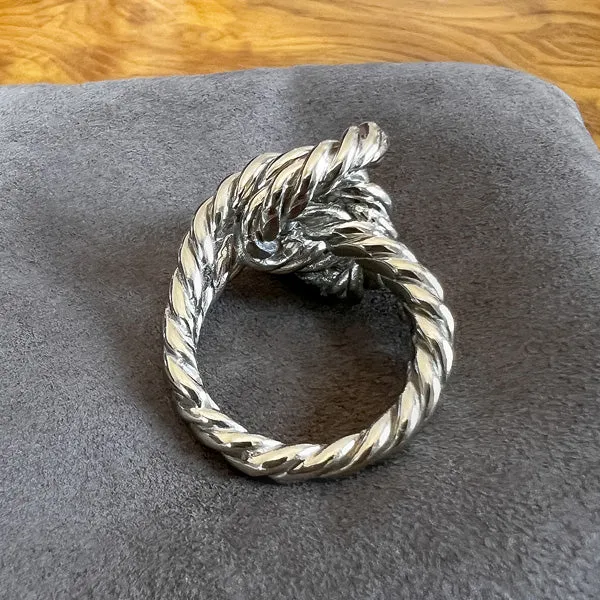 Vintage Rope Twist Knot Ring