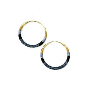 Wisteria Small Camiri Hoops